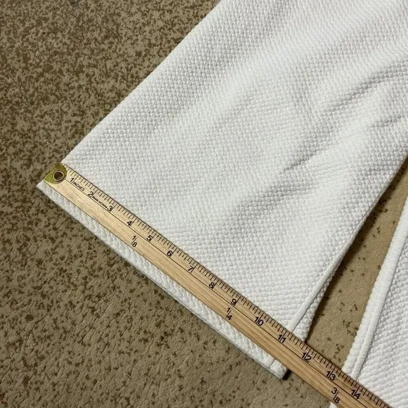Lululemon Can You Feel The Pleat Crop Light Ivory High Rise Wide Leg Sz 2 W6BJCS - Image 6