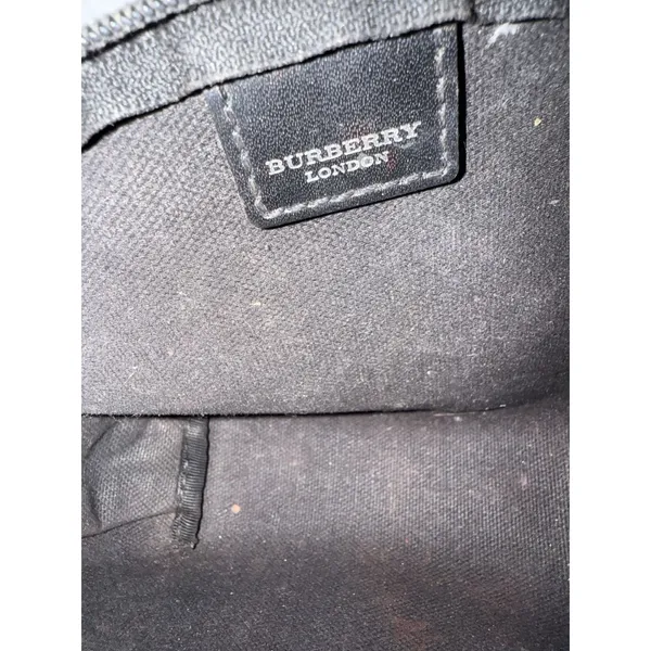 Burberry London Nova Check‎ Netural Cosmetic Bag Vanity Pouch O - Image 4
