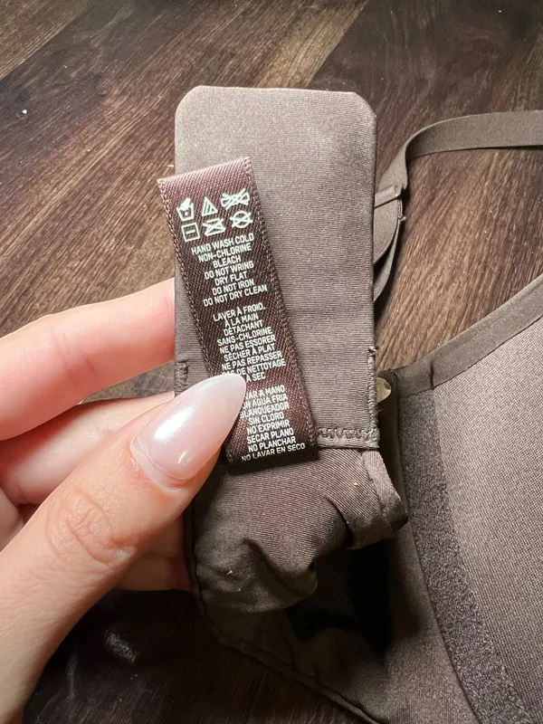 Skims Wireless Form Super Push Up Brown Bra Size 34DD - Image 10