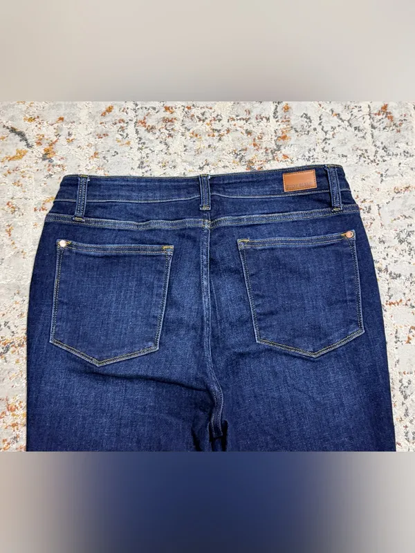 Judy Blue high rise dark wash skinny jeans size 11/30 - Image 10