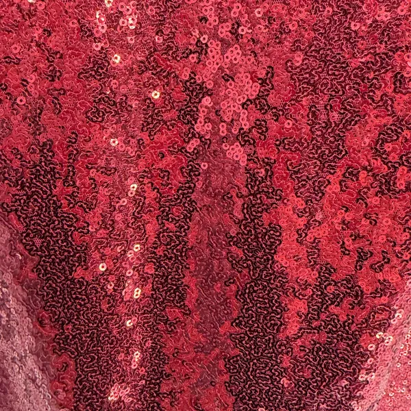 Marina Womens Red Sequin‎ Short Sleeve Shift Cocktail Party Dress Size 14 - Image 4