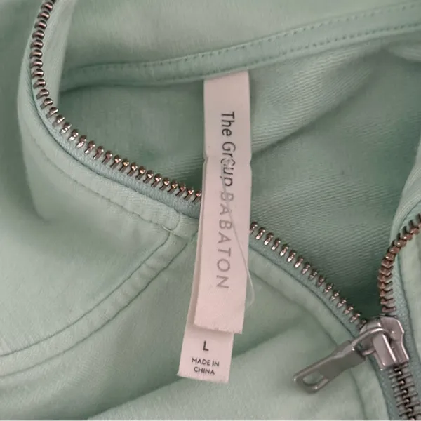 Aritzia The Group Babaton Mint Half Zip Pullover - Image 4