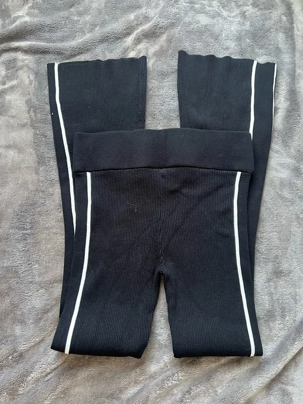 Daily Practice Anthropologie Flare Kick Lounge Pants - Image 5