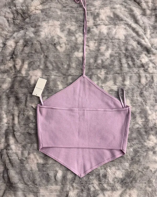 Abercrombie Halter Top Crop - Image 2