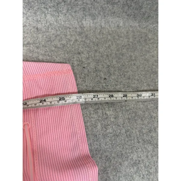 Lululemon Hustle and Bustle Tank Top Womens‎ Size 4 Pink Stripe V-Neck Workout - Image 13