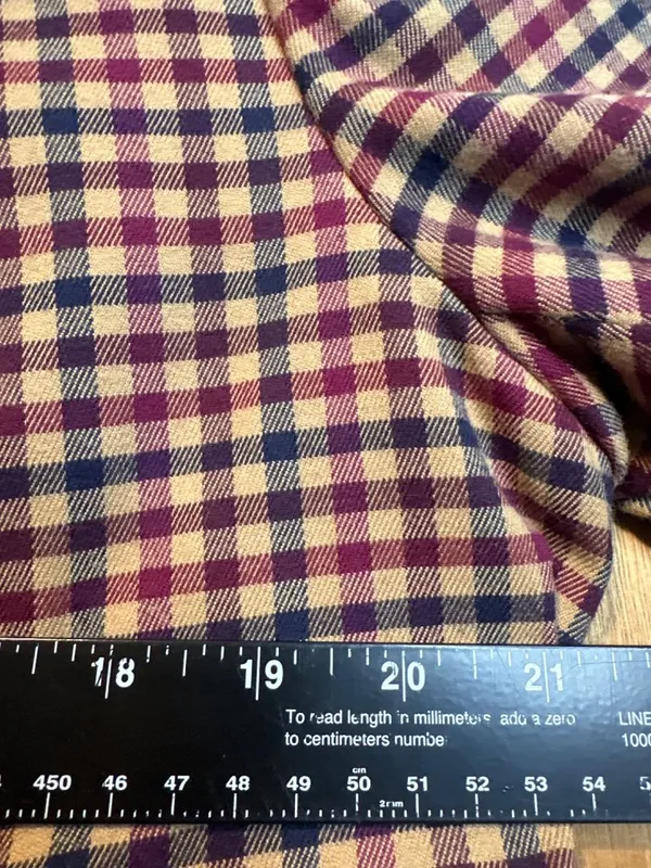 Merona Women’s 16 Plaid Wool Blend Blazer Equestrian Preppy Career Old Money - Image 6