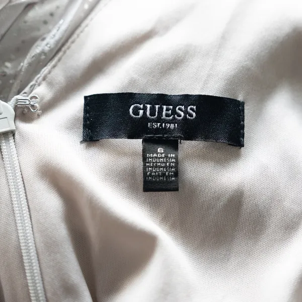 GUESS - Metallic Long-Sleeve Wrap‎ Maxi Dress - Image 5