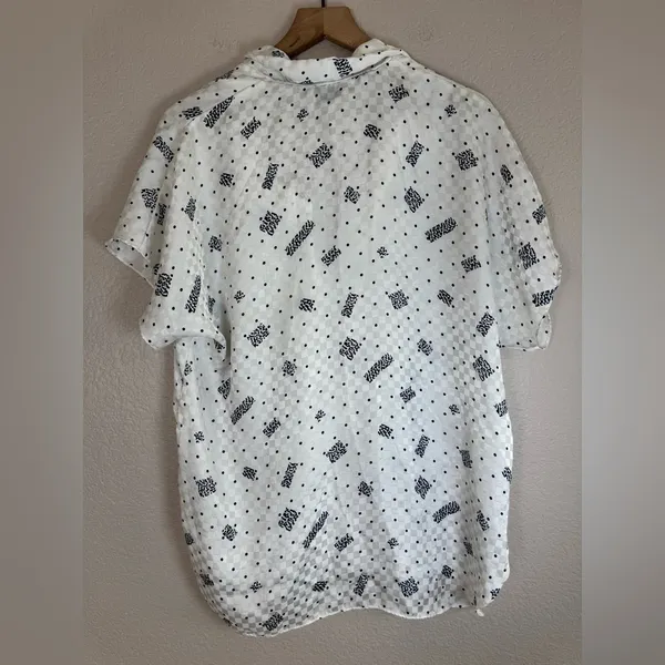 Vintage Miss Dior Christian Dior Pajamas Top size Small 70’s 80’s - Image 6