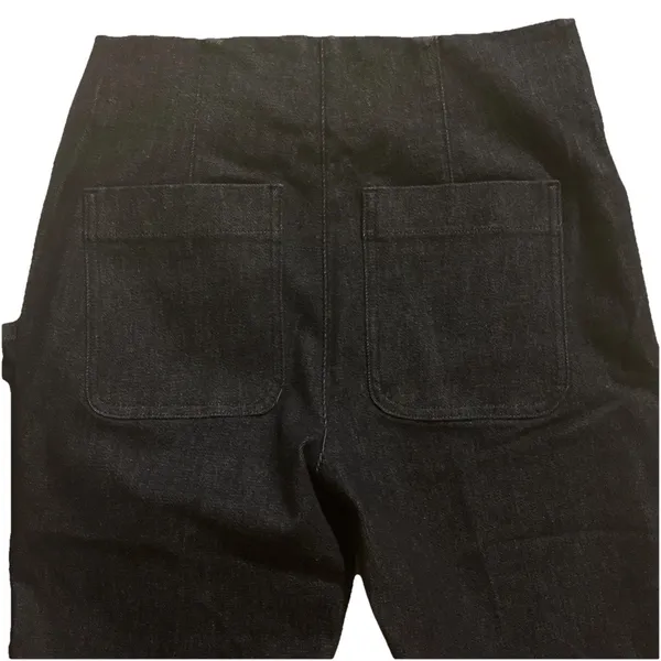 NEW Spanx Raw Indigo Bootcut Jeans Womens Dark Wash Pull-On Stretch Med Petite - Image 4