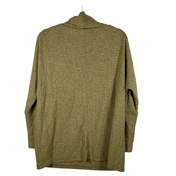 Free‎ People We The Free Turtleneck Sweater Olive Green Ribbed Women’s Size XS - Image 2