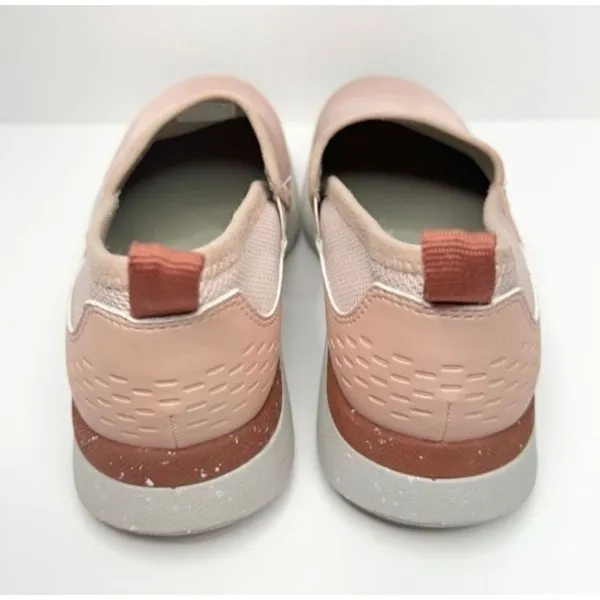 Rockport Women's Slip On Sneakers Pink Mesh Comfort Walking Shoes Size‎ 7 - Image 5