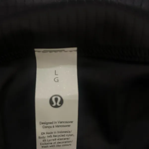Lululemon Its Rulu Run Ribbed Cropped Half Zip - Image 3