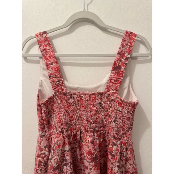 Sincerely Jules Linen Blend Floral Summer Mini Dress - Image 5