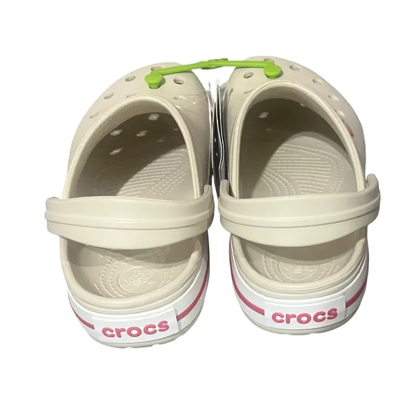 Crocs Crocband Clogs Women 9 Men 7 Stucco Pink Comfort Shoes 11016-1AS‎ NWT - Image 5