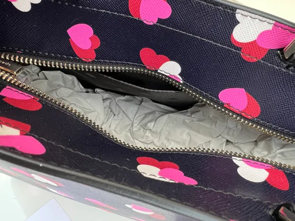 Kate Spade staci heart print medium satchel - Image 12
