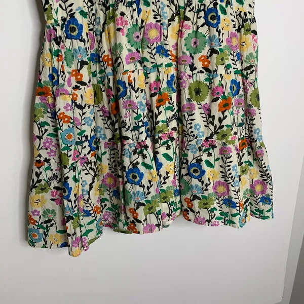 Ro's Garden Vibeka Ruffle Mini Dress Womens Medium - Image 12