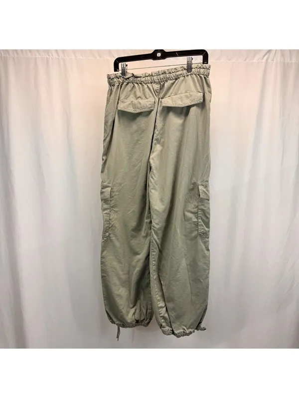 Abercrombie & Fitch Olive Green Cargo Pants M Military Streetwear Utility - Image 5