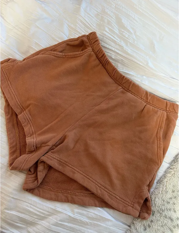 Aerie Orange Lounge Shorts - Image 3