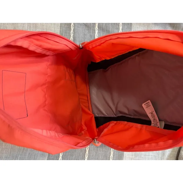 Jansport Coral and Black Backpack Excellent Used Condition - Image 8