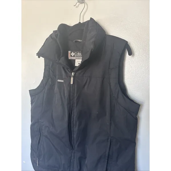 Women’s Columbia Black Feather Down Vest - Large - Image 4