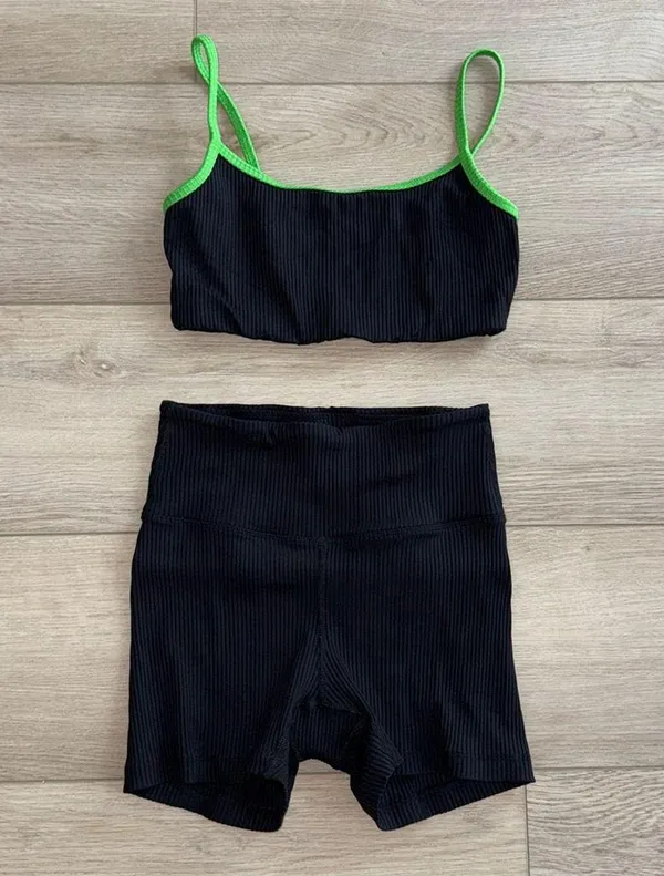 Year of Ours Ribbed Workout Set - Image 4