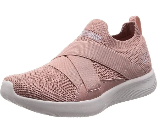 Skechers Women's Bobs Sport Squad 2 Wining Lightweight Sneakers Shoes 7.5 - Image 2