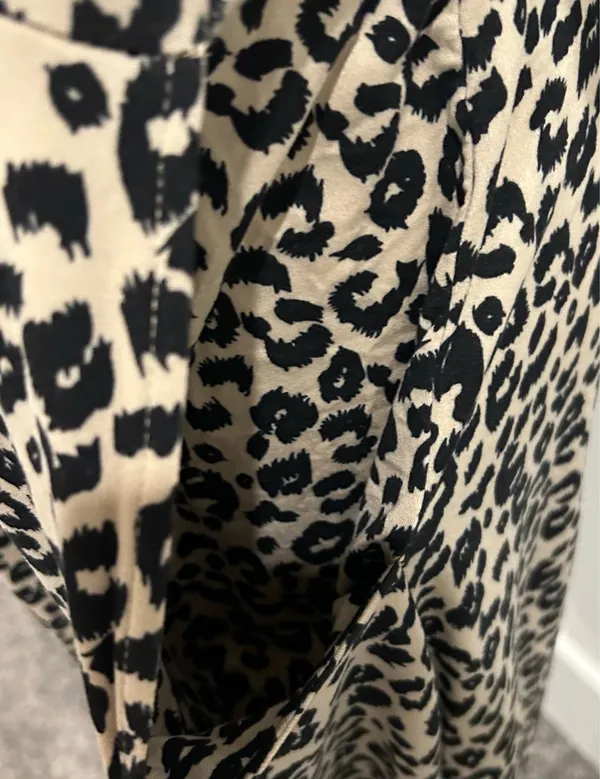 Leopard Print Dress Multiple Size M - Image 2