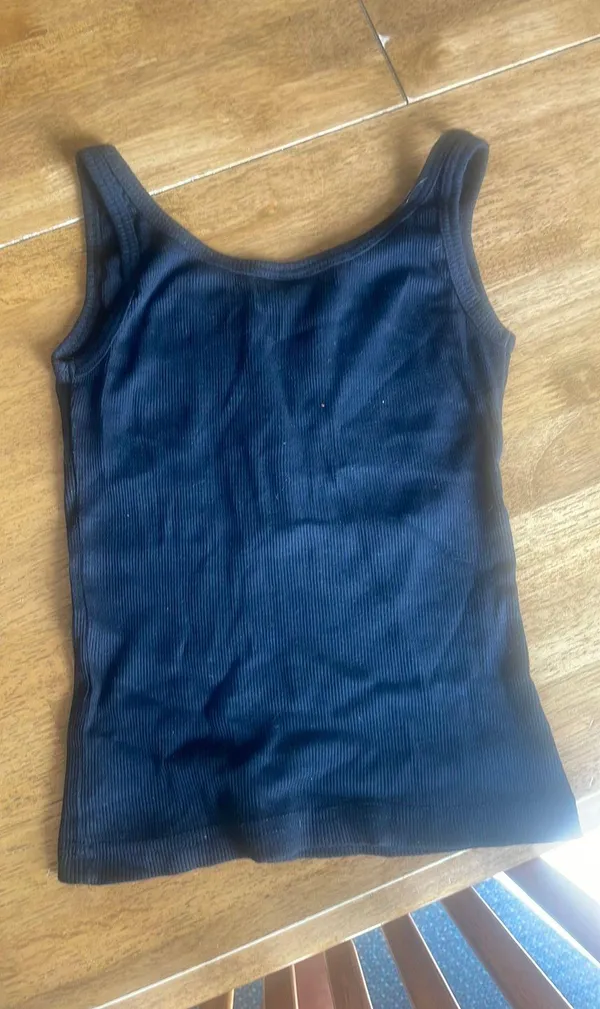 Tank Top Stay Salty Clearwater Florida Size Small Belly Top - Image 4