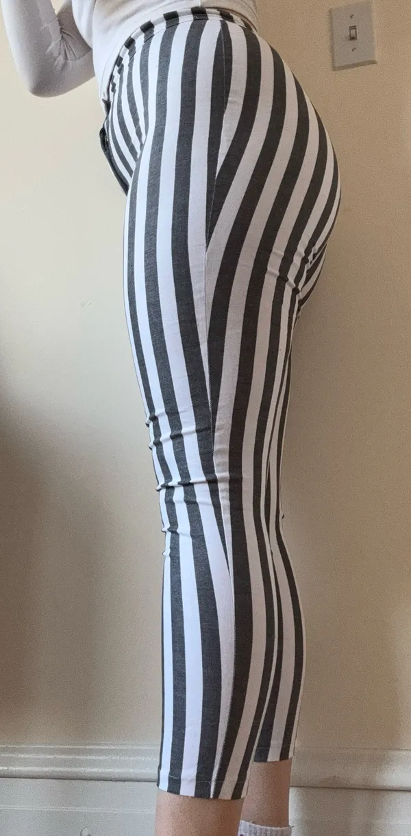 Urban Outfitters Striped Ankle Pants - Image 3