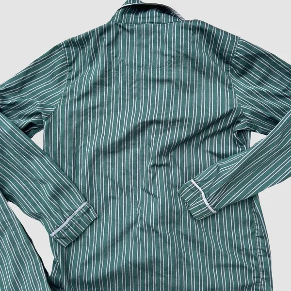 Slytherin Pajama Set Harry Potter x Pottery Barn Teen Size XS Green Button Down - Image 10