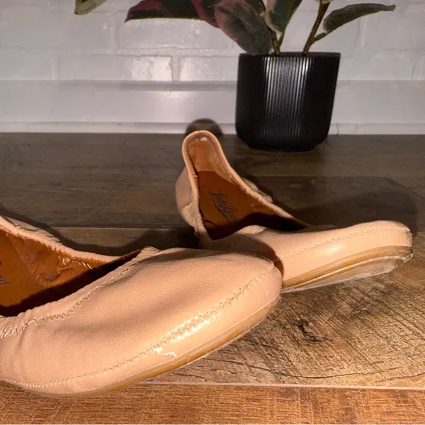 Lucky Brand Emmie Gold/Metallic Nude Ballet Flats – Size 7/37 - Image 10