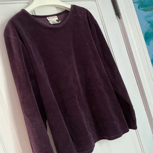 Rosanna Top Purple Size L - Image 7