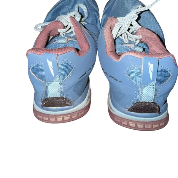 Altra Lone Peak 5 Majolica Blue Trail Running Shoes ALOA4VR7408 Womens 8 no sole - Image 12