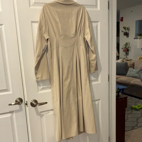 Zaful Beige Trench Coat for Women - Image 11