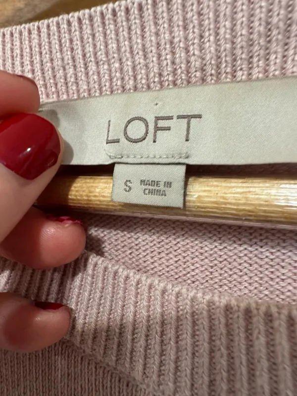 Pink Loft Blouse Long Sleeve - Image 3