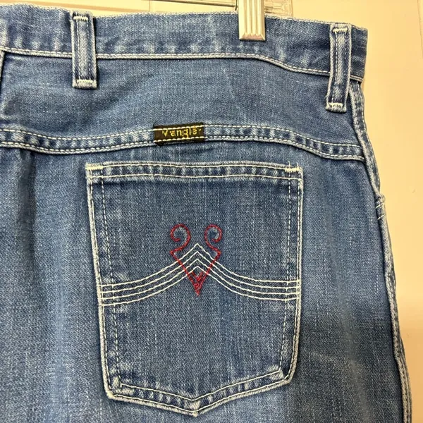 Vintage Wrangler High Rise Western Jeans Blue USA Denim Mom Jeans Women’s - Image 7