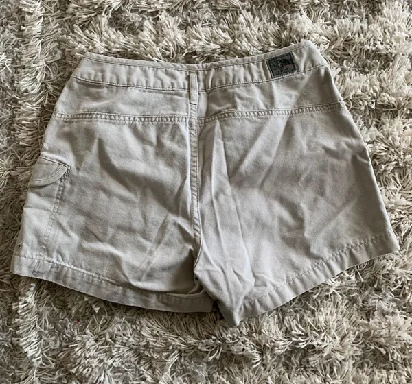 Y2K Light Grey A5 Series Cargo Denim Shorts - Image 3