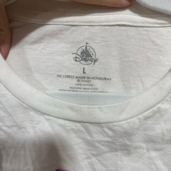 Walt Disney World Logo Characters White T-Shirt - Image 3