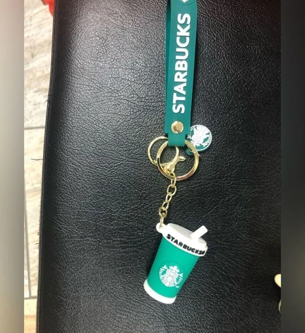Starbucks key chain/ bag charm inquire on availability before purchasing - Image 2