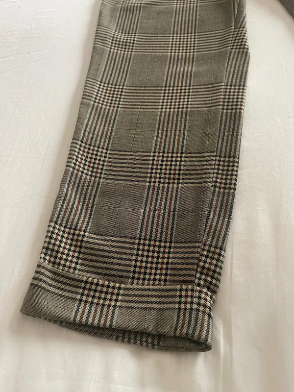 NWOT Wild Fable Plaid Tailored Trousers Sz 10 - Image 3