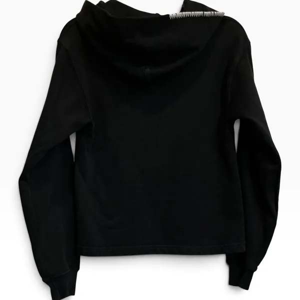 Madhappy Embroidered Script Logo Hoodie Black White Contrast Stitching Rare XS - Image 2