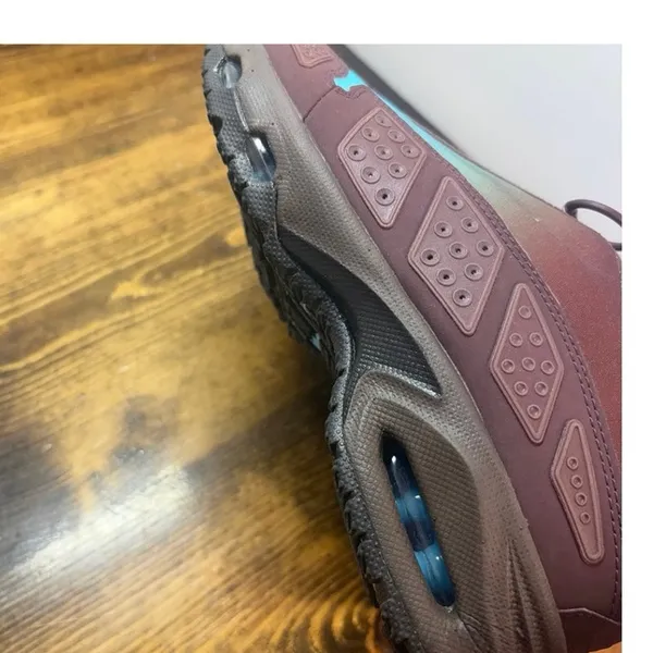Nike Air Burgundy Sunder Max Sneakers‎ Size 6.5 - Image 8