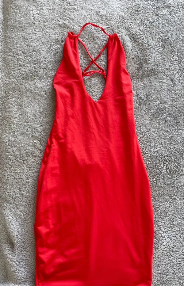 Oh Polly Mini Dress Red Size XS - Image 5