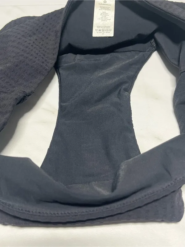 Lululemon Calm Tides Mid Rise Medium Bottom Black Xs - Image 6