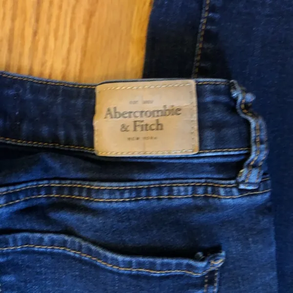 Abercrombie and Fitch blue jeans size 2S - Image 5
