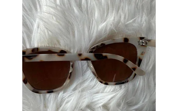 Sojos Stylish Tortoiseshell Frame Sunglasses with Brown Lenses - Image 6