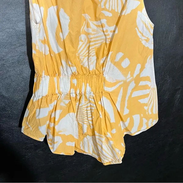 Genny Orange Tropic Orange Rouched Top Size 4‎ - Image 11