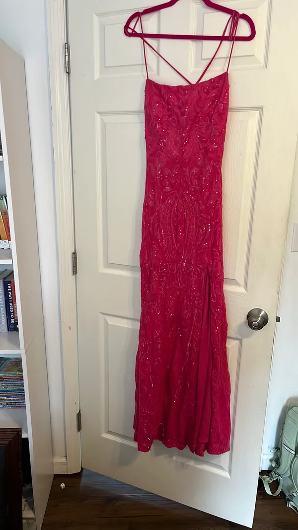 Windsor pink sparkly prom dress - Image 3