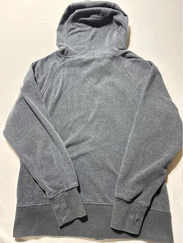 Earth Yoga XL Gray Sustainable Organic Cotton Zip-Up Hoodie - Image 8