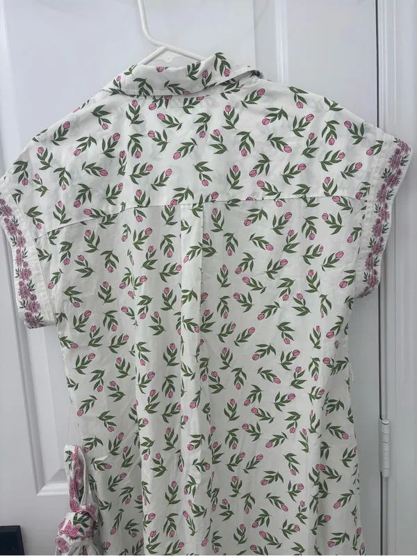 Crown & Ivy short sleeve belted midi dress NWT - Image 9